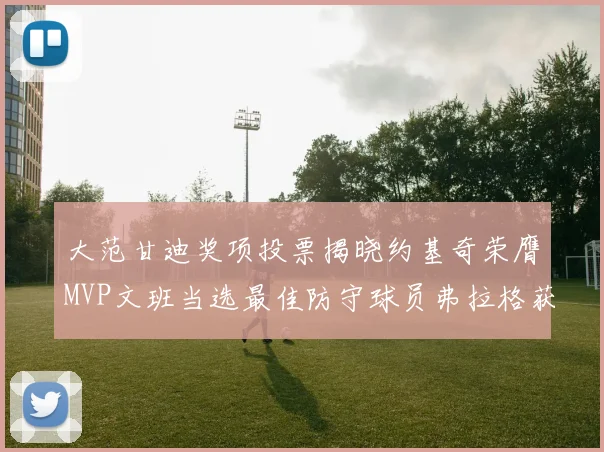 大范甘迪奖项投票揭晓约基奇荣膺MVP文班当选最佳防守球员弗拉格获最佳新秀